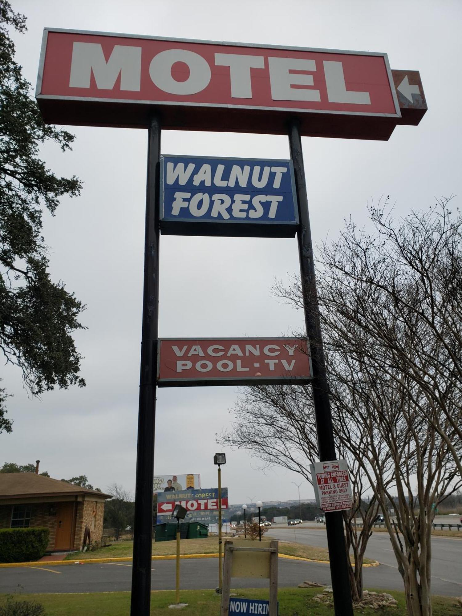 Walnut Forest Motel 奧斯汀 外观 照片
